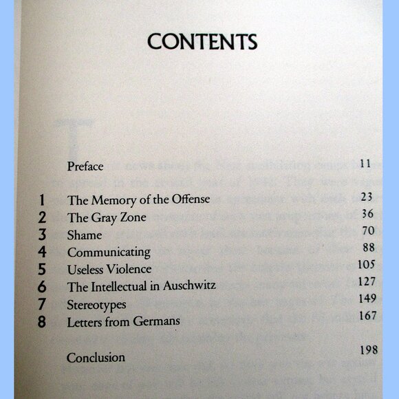 Book: The Drowned and the Saved by Primo Levi, Translated by Raymond Rosenthal - Picture 8 of 13